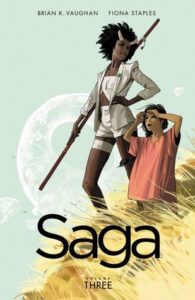 Saga Volume 3 by Brian Vaughan and Fiona Staples