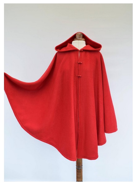 Red Cloak Etsy - Utopia State of Mind