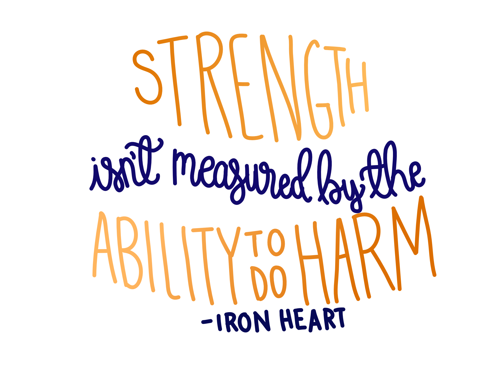 Blog Tour Review + Hand Lettering Iron Heart by Nina Varela Utopia