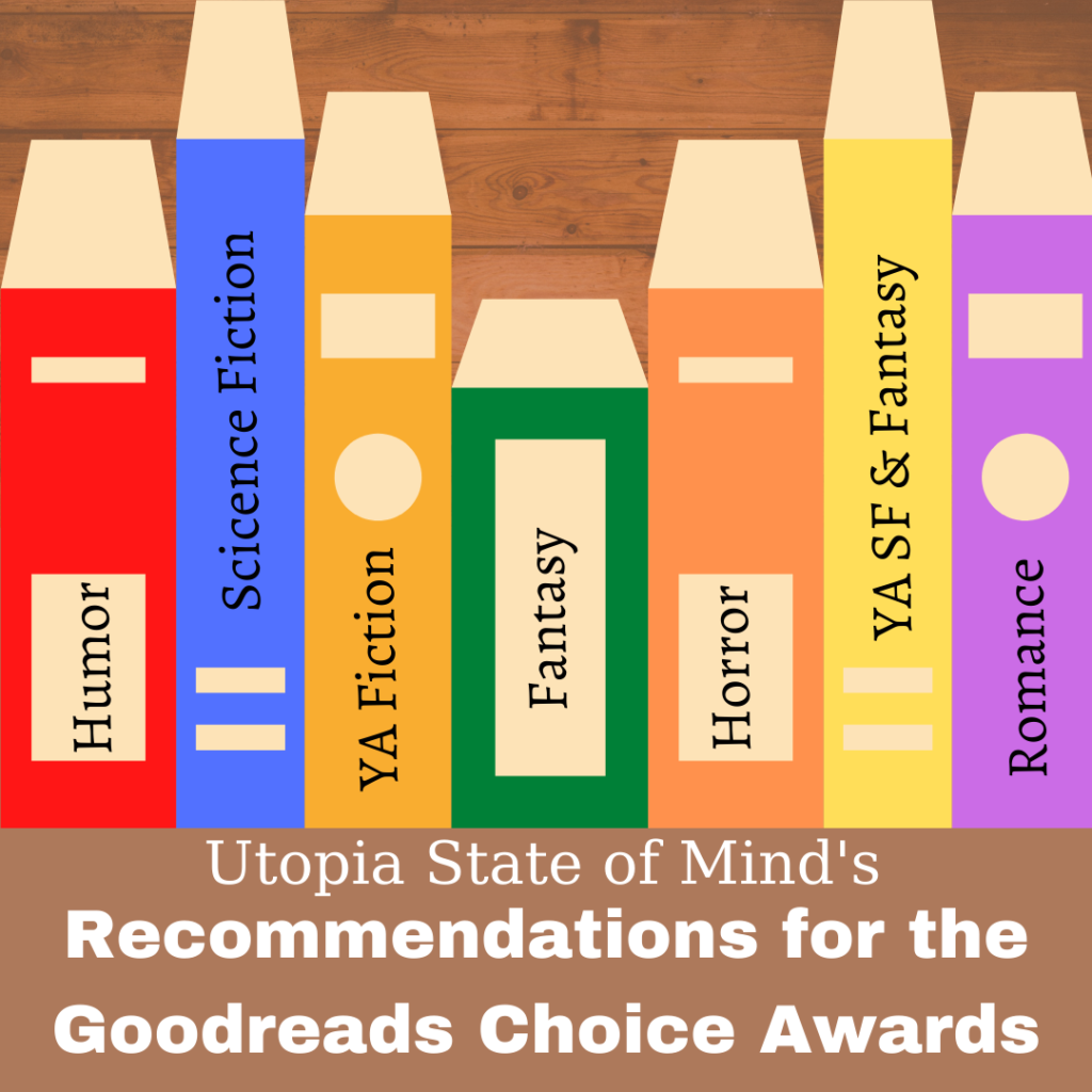 2020 Goodreads Choice Awards Picks Utopia State of Mind